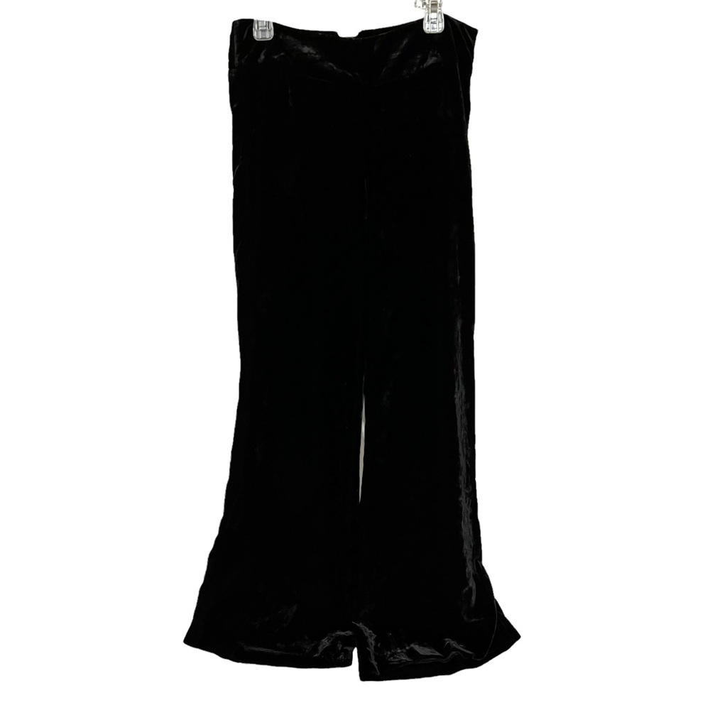 Trevan wide-leg velvet pants